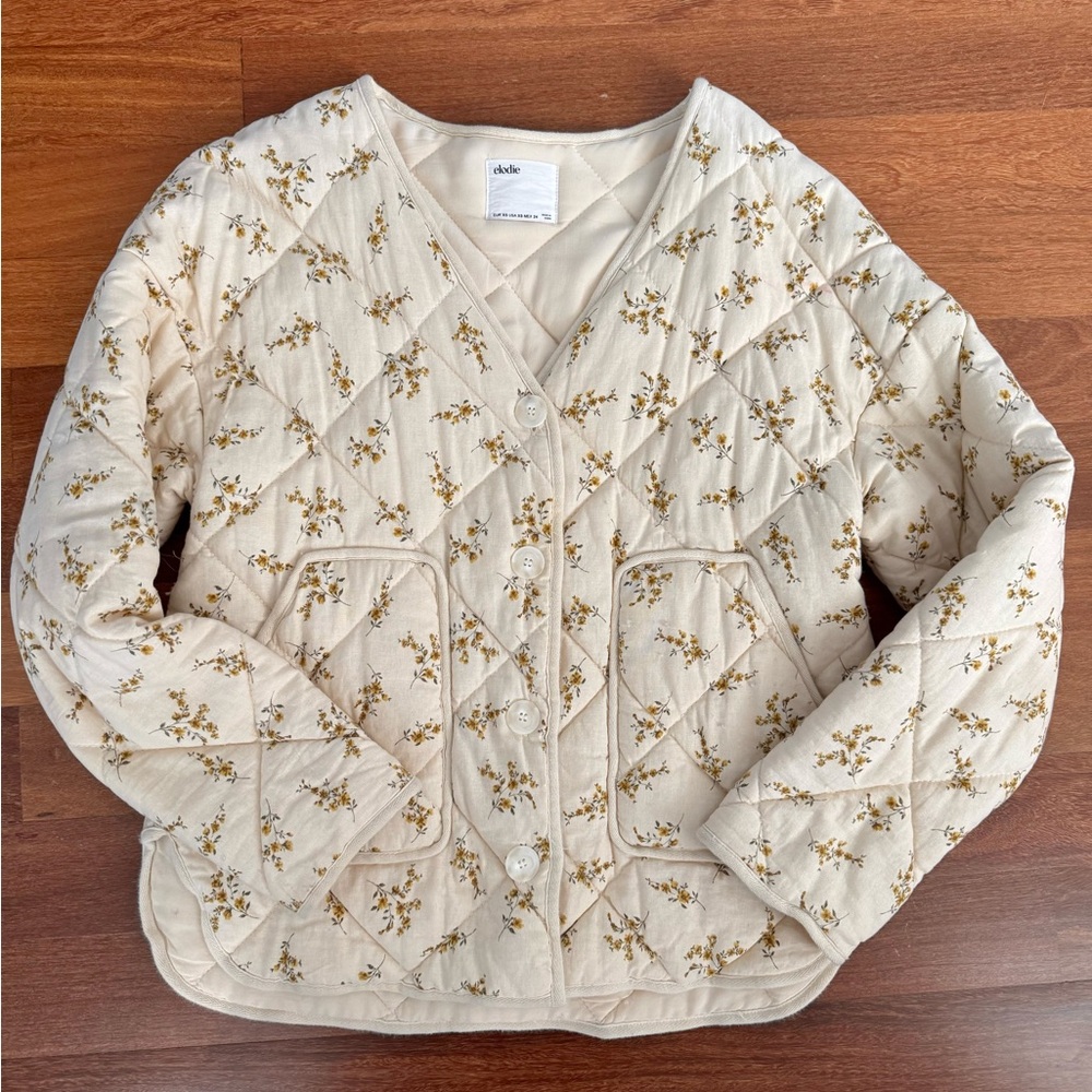 Elodie Floral Quilted Jacket